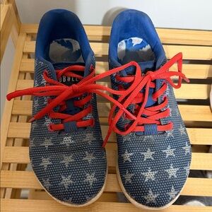 NOBULL Blue and Red Athletic Shoes